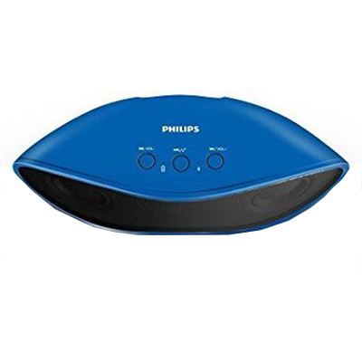 Philips IN-BT4200A94 8 W Bluetooth Speaker (Blue, Stereo Channel)