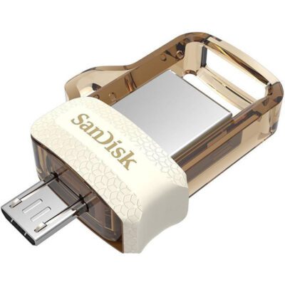 SanDisk Ultra Dual 64GB USB 3.0 OTG Pen Drive (Gold)