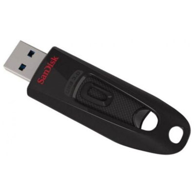 SanDisk Ultra 128GB CZ48 USB 3.0 Pen Drive (Black)SanDisk Ultra 128GB CZ48 USB 3.0 Pen Drive (Black)