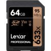 Lexar Professional 633x 64GB SDXC UHS-IU1 Card