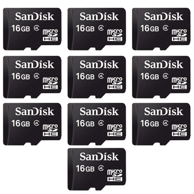 sandisk 16gb class4 memory card 48mbps