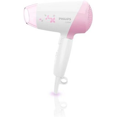 Philips Blazon HP8120 Hair Dryer (1200 w, White, Pink)