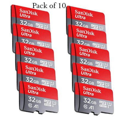 sandisk 32gb pack of 10