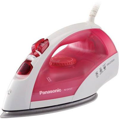 Panasonic NI-E410TRSM 1800 W Steam Iron (Red)