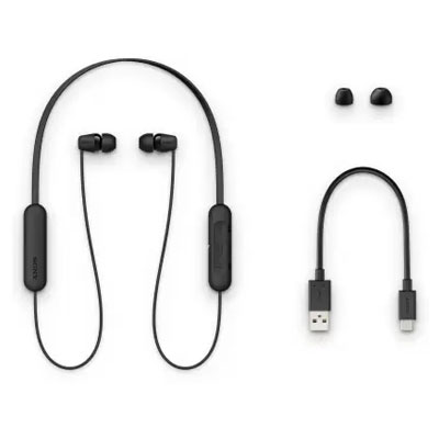 Sony WI-C200 Wireless Bluetooth In-Ear Headphones with Mic