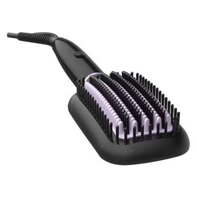 Philips BHH880/10 Heated Straightening Brush with Thermoprotect Technology Hair Straightener