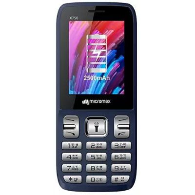 Micromax X750 Blue