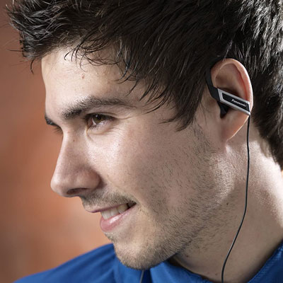 Panasonic RP-HS200E Earhook Water Resistant Sports Headphone