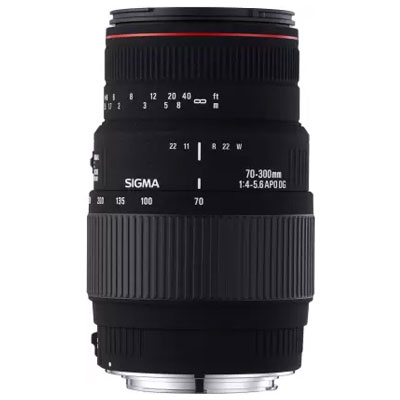 Sigma 70-300mm F4-5.6 APO DG Macro Lens