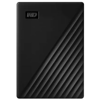 WD My Passport 2TB External Hard Disk Drive (Black)