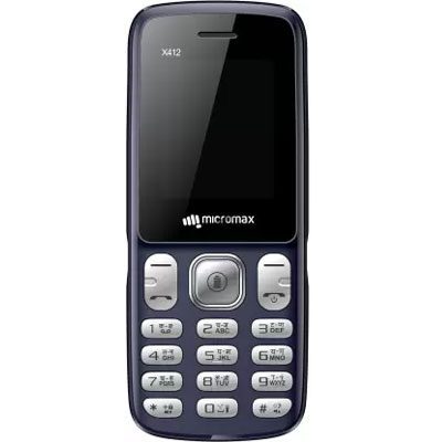 Micromax X412 (Blue)