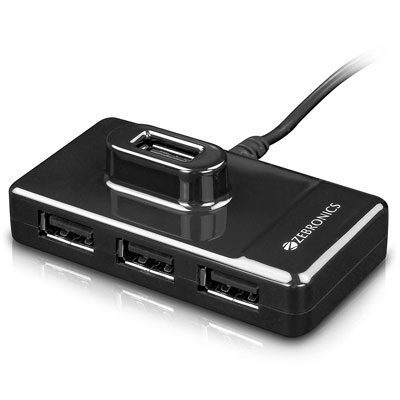 Zebronics 100HB High Speed 4 Port USB Hub