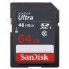SanDisk Ultra Class 10 SDHC-I 64GB Card SDXC 48mbps For DSLR Digital Camera