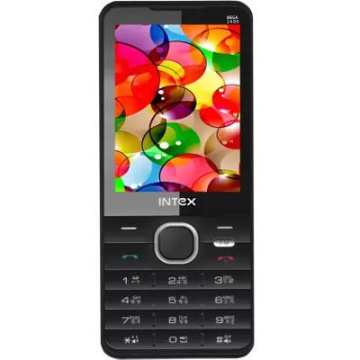 Intex MEGA 2400 MOBILE PHONE BLACK