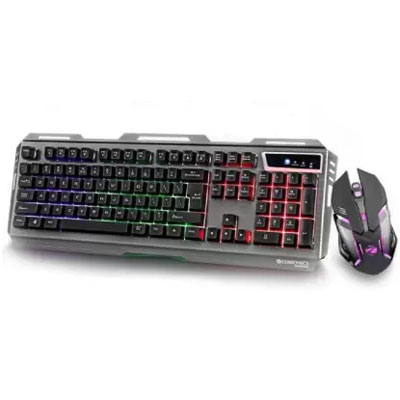 Zebronics Zeb-Transformer Mouse & Wired USB Gaming Keyboard (Black) Combo