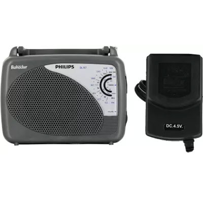 Philips DL-167 FM Radio With Adaptor