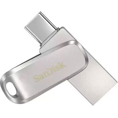 Sandisk Ultra Dual Drive Luxe Type C Flash Drive 64GB, 5Y - SDDDC4-064G-I35  