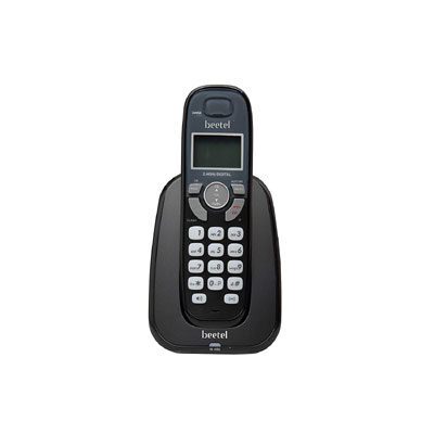 Beetel X70 Cordless Landline Phone (Black)