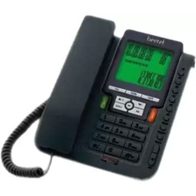 Beetel M71 Corded Landline Phone (Black)