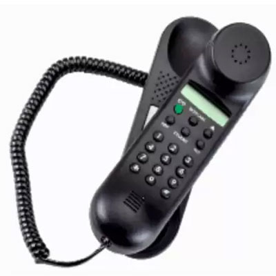 Beetel M25 Corded Landline Phone (Black)