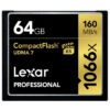 Lexar Professional 1066x 64GB CompactFlash card LCF64GCRBNA1066  