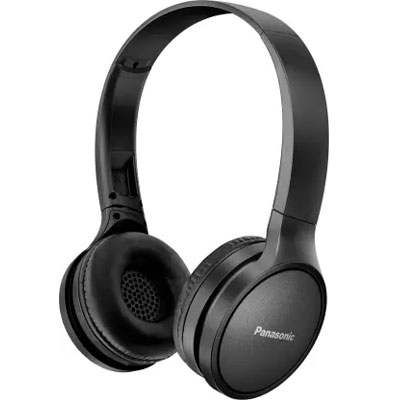 Panasonic RP-HF410BGCK Street Wireless Bluetooth Headphones (Black)  