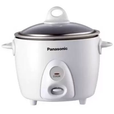 Panasonic SR-G06 Electric Rice Cooker (1.5 L, Silver)