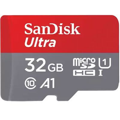 Sandisk Ultra 32 GB MicroSDHC Class 10 120 Mbps Memory Card  