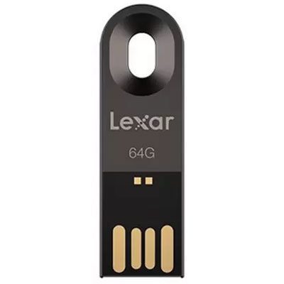 Lexar® 64GB USB 2.0 JumpDrive® M25 USB Flash Drive (Metal Body)  