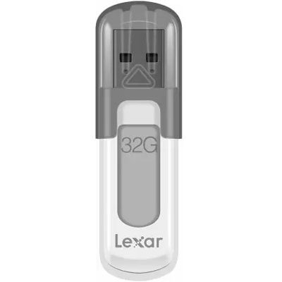 Lexar JumpDrive V100 32GB USB 3.0 Flash Drive (Gray)  