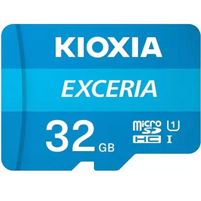 KIOXIA EXCERIA 32 GB MicroSDXC UHS Class 1 100 MB/s Memory Card  