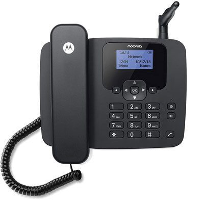 MOTOROLA FW210 Corded Landline Phone Black