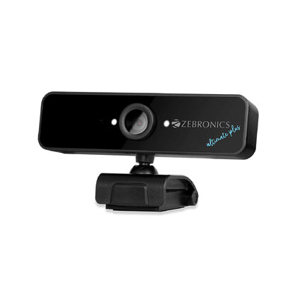 ZEBRONICS Zeb Ultimate Plus Webcam (Black)  