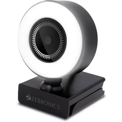 ZEBRONICS Zeb Ultimate Star Webcam (Black)  