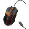 ZEBRONICS Zeb-Clash Wired Optical Gaming Mouse (USB 2.0, USB 3.0, Black)  