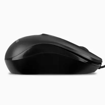 ZEBRONICS ZEB-WING Wired Optical Mouse (USB 2.0, Black)  