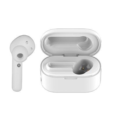 ZEBRONICS PREKSHA 2.0 Bluetooth Headset (White, True Wireless)  