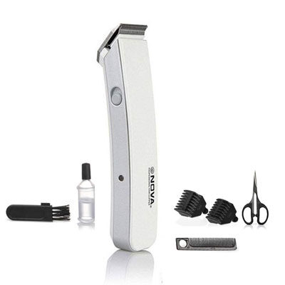 Nova NHT - 1047 Pro Skin Rechargeable Cordless Runtime 30 min Trimmer for Men