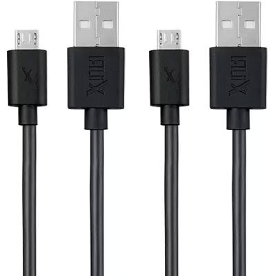 Flix Micro USB Cable XCD-M101 PACK OF 2