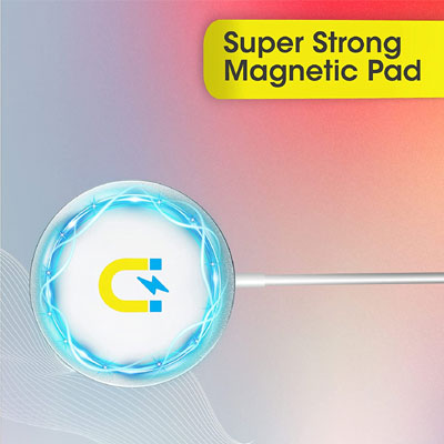 ZEBRONICS Zeb-MAGSECURE Charging Pad SILVER