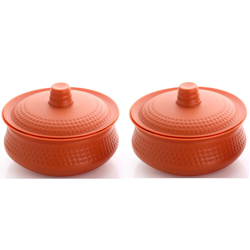 Brown--PACK-OF-2 Solomon Multipurpose 1100ml Handi Bowl (Brown) PACK OF 2