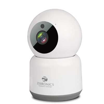 Zebronics Zeb Smart Cam 101 Smart WiFi PTZ Indoor Camera (1080p)