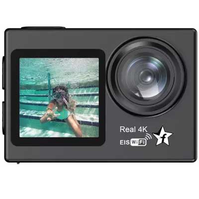 Flipkart SmartBuy D68AV Dual Screens Real 4K 16MP Wifi HDR Video Sports and Action Camera