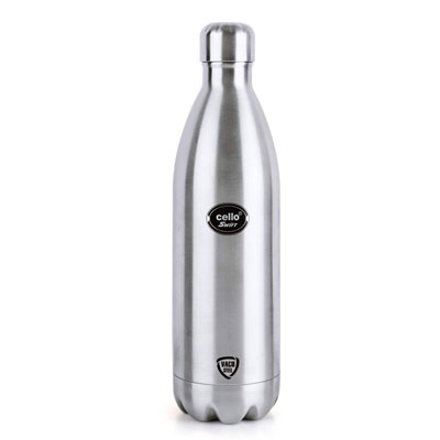 Cello Swift Stainless Steel Double Walled Flask Bottle,1000ml