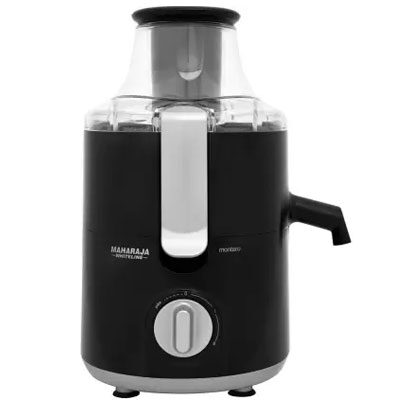 MAHARAJA WHITELINE JE-102 Montero 550 W Juicer (1 Jar, Black)