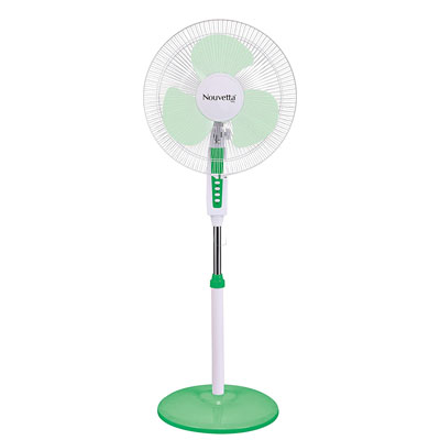 Nouvetta 16 inch Farrata Stand Fan with High Speed for Cooling Green