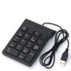 Scalebee Wired Numeric Keypad Slim Mini Number Pad Keyboard Numpad for Laptop & Desktop Wired USB Laptop Keyboard