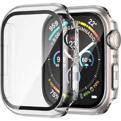 KALLISTA Edge To Edge 41mm Tempered Glass for Apple Watch Series 7 - Clear