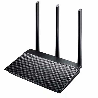 ASUS RT AC53 750 Mbps Wireless Router (Black, Dual Band)